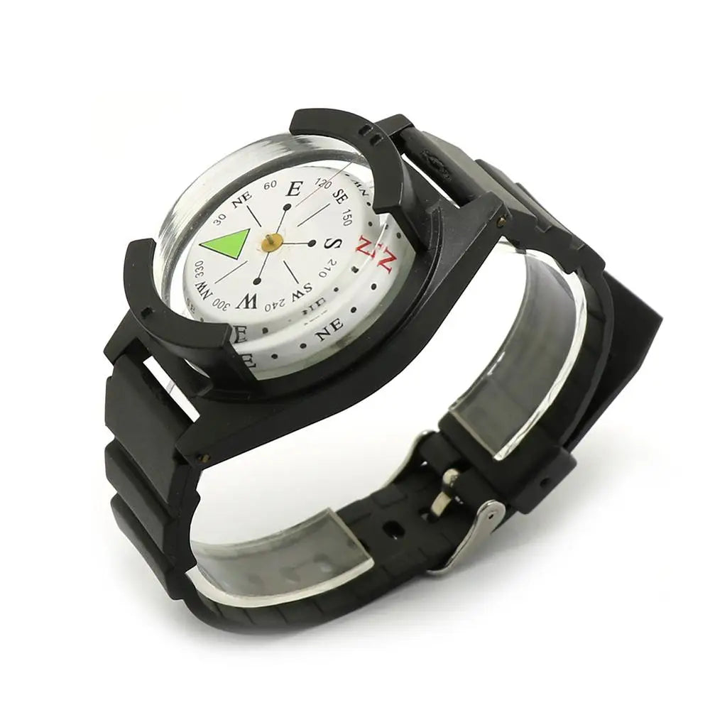 Waterproof Wrist Compass for Outdoor Hiking Camping Diving High Precision Professional Wrist Diving Compass 50 M/164FT