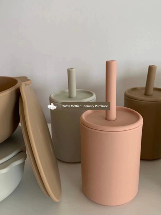 Danish Infant Organic Silicone Lid Straw Cup