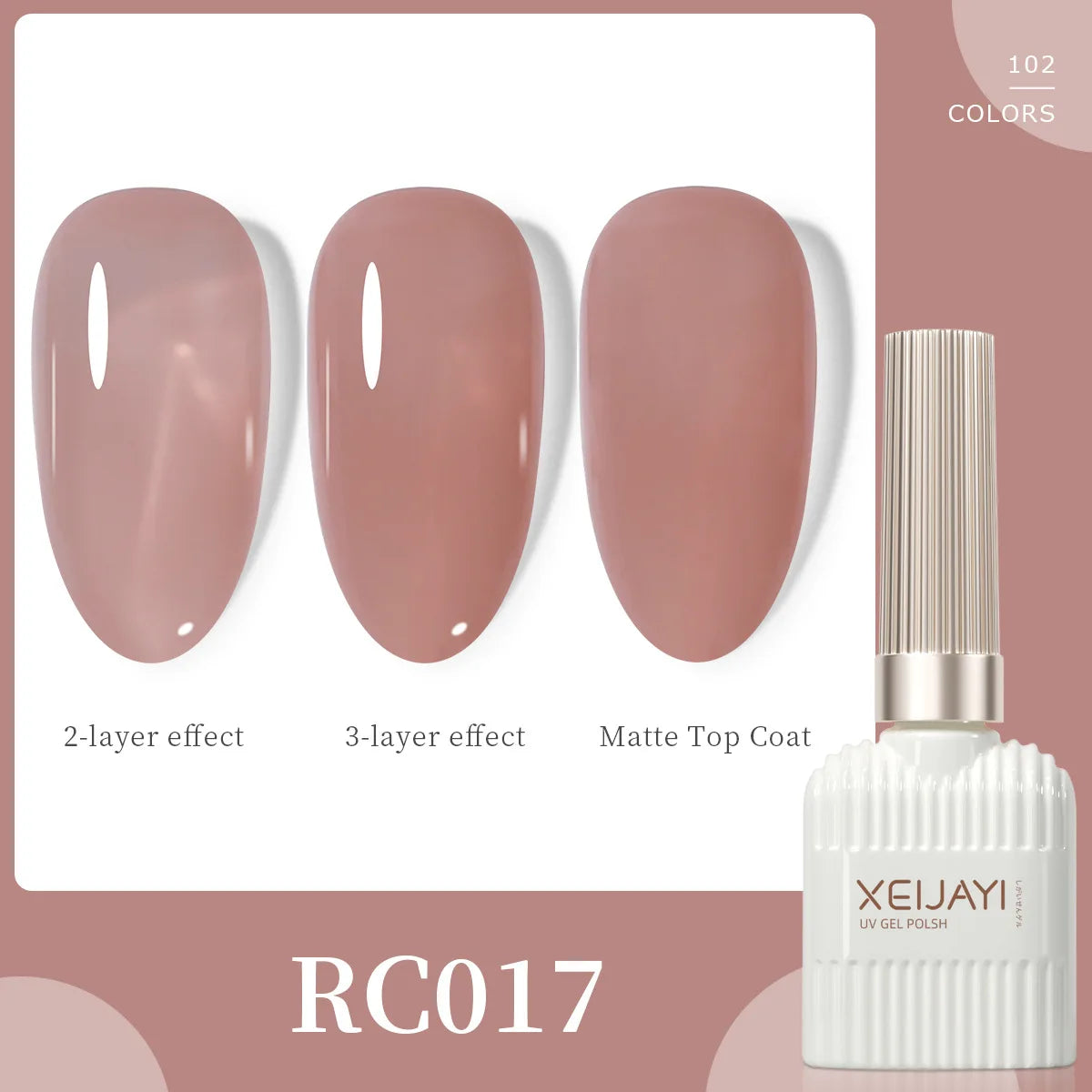 XEIJAYI Permeating Ice Jelly Gel Polish 102 Color Hybrid Nail Varnish Soak Permanent Uv Led Thermo Gel Polish Manicure Goods