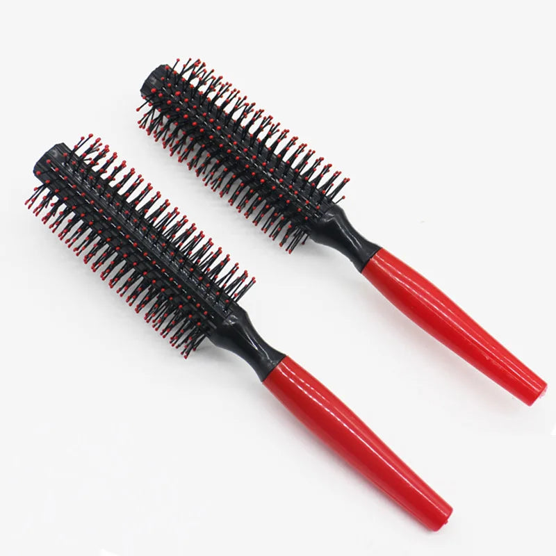 Smooth hair styling curling brush, scalp massage roller hair brush, suitable for both women and men