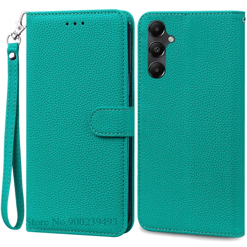 A55 5G Case For Coque Samsung Galaxy A55 Case A556B A556E Leather Wallet Flip Case For Samsung Galaxy A55 5G Phone Case Fundas