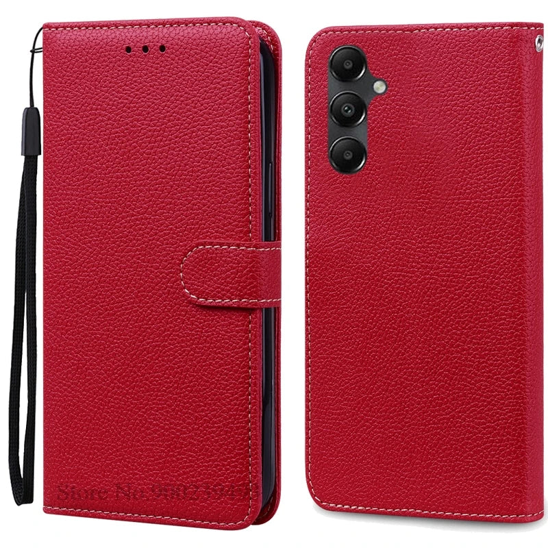 A55 5G Case For Coque Samsung Galaxy A55 Case A556B A556E Leather Wallet Flip Case For Samsung Galaxy A55 5G Phone Case Fundas