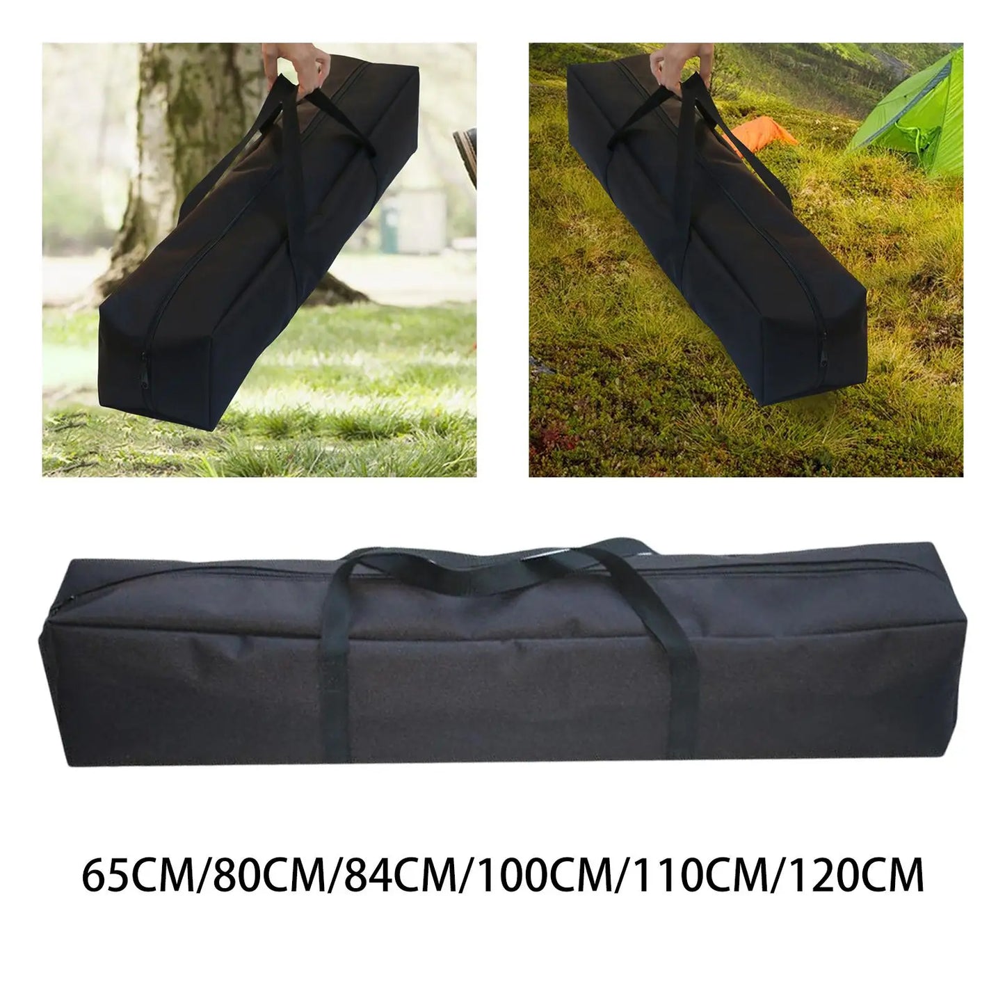 Portable Tent Pole Storage Bag Water Resistant Huge Rack Bag