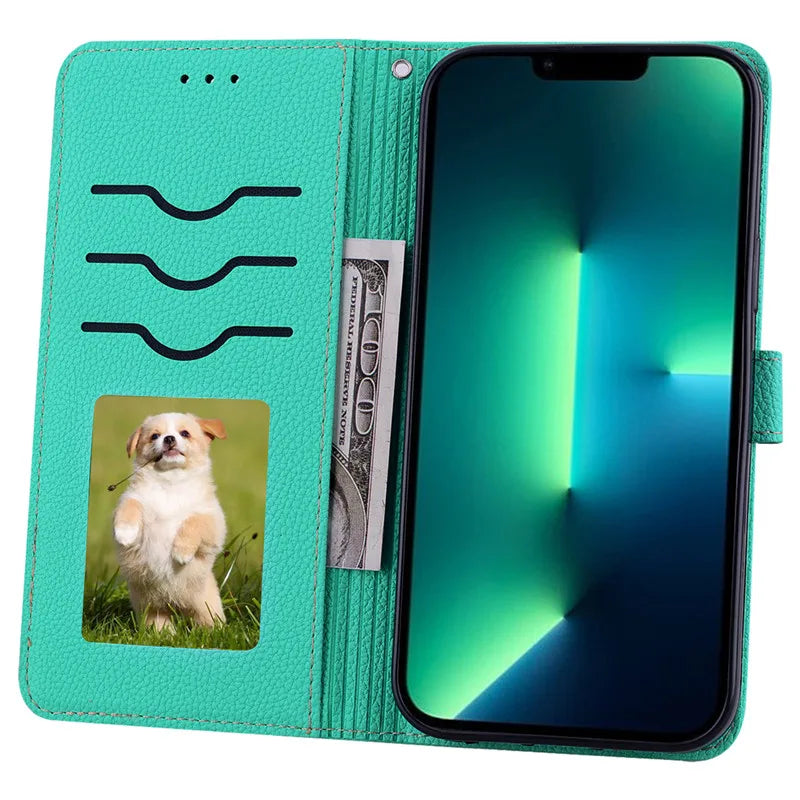 A55 5G Case For Coque Samsung Galaxy A55 Case A556B A556E Leather Wallet Flip Case For Samsung Galaxy A55 5G Phone Case Fundas