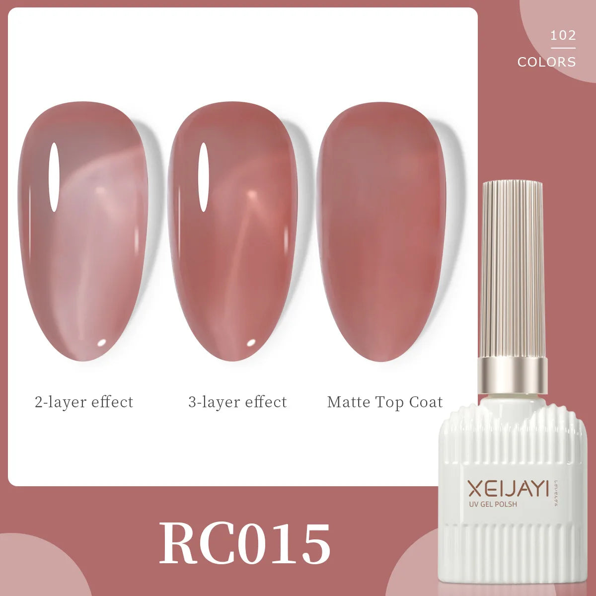 XEIJAYI Permeating Ice Jelly Gel Polish 102 Color Hybrid Nail Varnish Soak Permanent Uv Led Thermo Gel Polish Manicure Goods