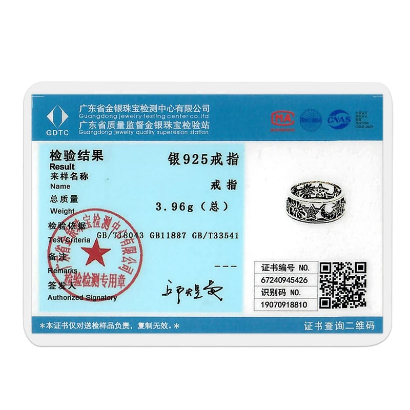 925 Silver Ring Firefly Heat Sar Original Finger Ring  For Woman Jewelry Anniversary Gift