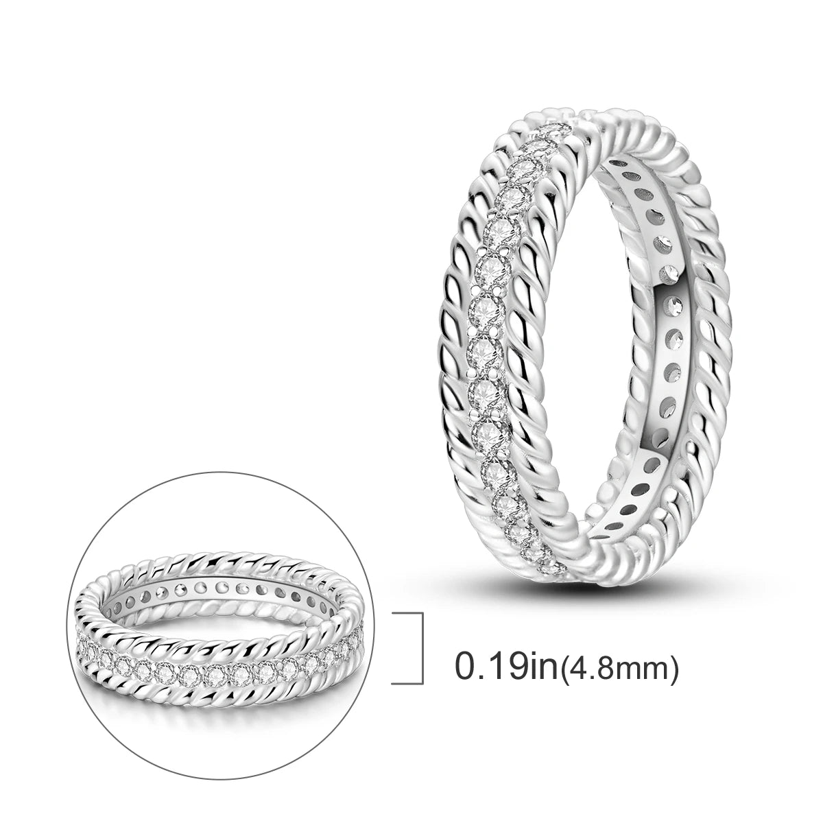 925 Silver Ring Firefly Heat Sar Original Finger Ring  For Woman Jewelry Anniversary Gift