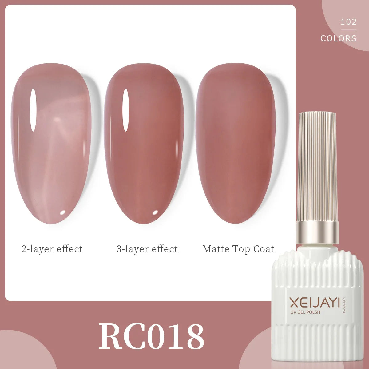 XEIJAYI Permeating Ice Jelly Gel Polish 102 Color Hybrid Nail Varnish Soak Permanent Uv Led Thermo Gel Polish Manicure Goods