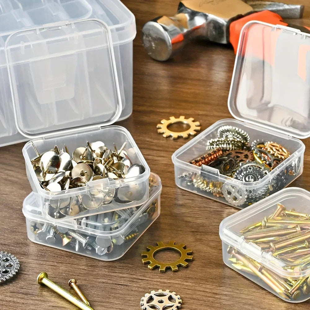 DIY Diamond Painting Embroidery Storage Box, Nail Art Jewelry Rhinestone Mosaic Storage Container Multifunctional Storage Box