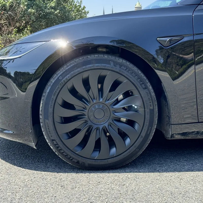 4PCS 18-Inch HubCap for New Tesla Model 3 Highland 2025 Performance Replacement Wheel Cap Automobile Full Rim Cover Accessories