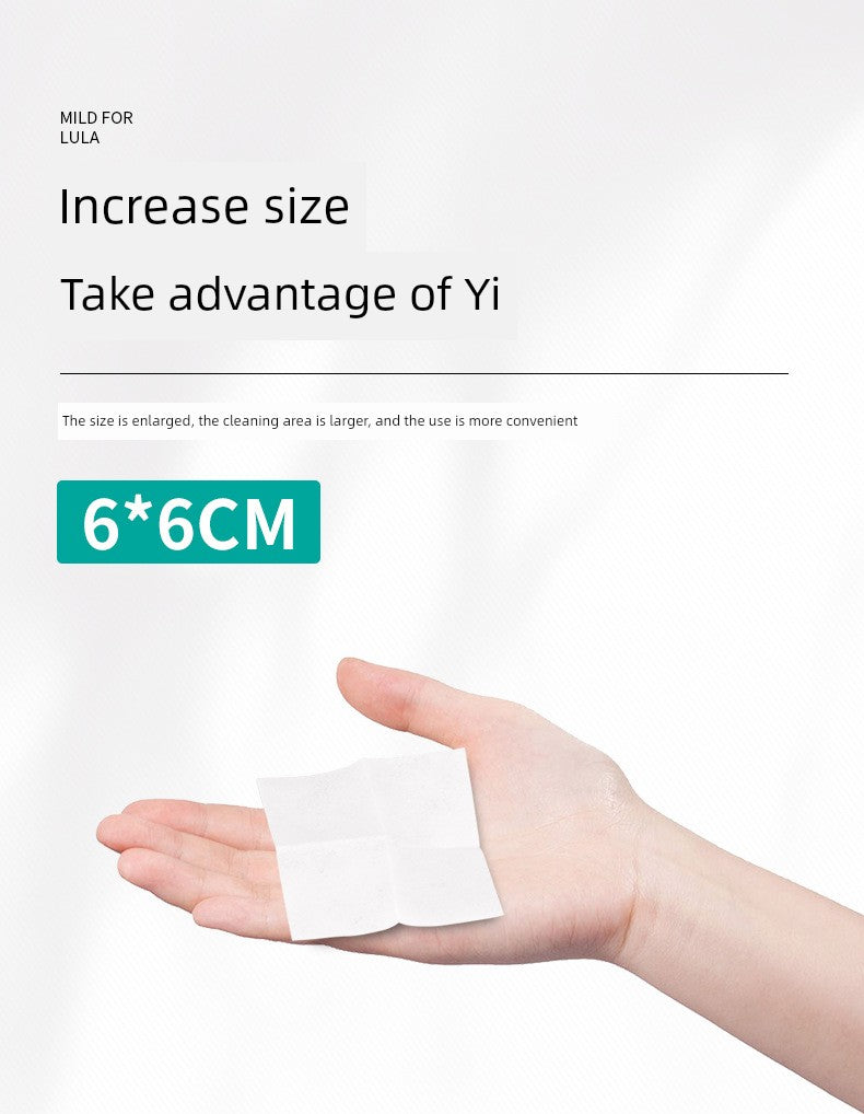75% Concentration Disposable Alcohol Pad Large Portable Ear Studs Mobile Phone Disinfection Cotton Sheets Wipes Tableware Bowl Chopsticks Sterilization