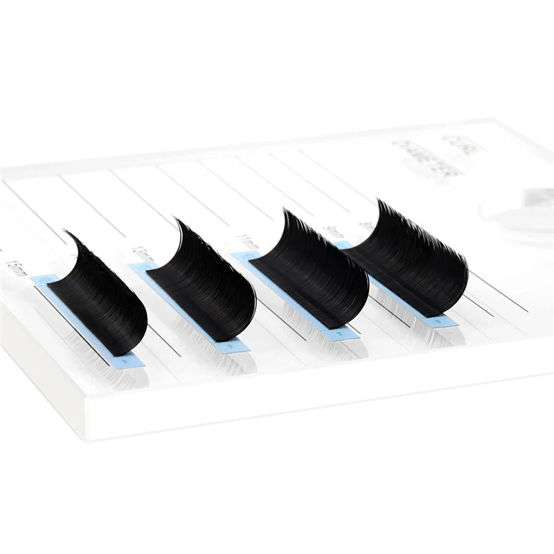 Eyelash Extensions Acrylic Lash Holder Eyelashes Pallet Storage Box Large Eye Lash Tile Dust-proof Cover Beauty Makeup Tools