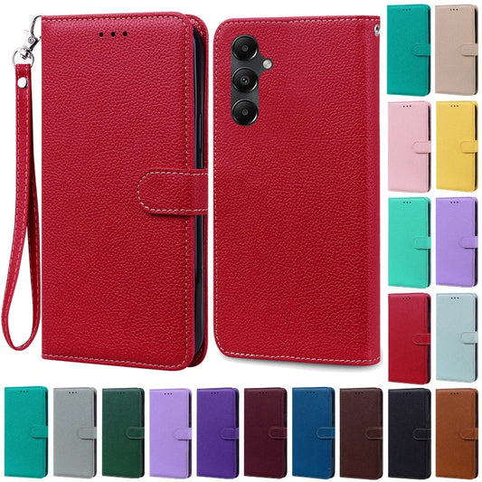A55 5G Case For Coque Samsung Galaxy A55 Case A556B A556E Leather Wallet Flip Case For Samsung Galaxy A55 5G Phone Case Fundas