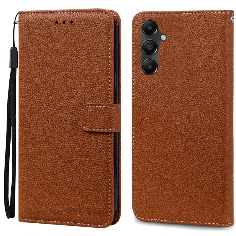 A55 5G Case For Coque Samsung Galaxy A55 Case A556B A556E Leather Wallet Flip Case For Samsung Galaxy A55 5G Phone Case Fundas