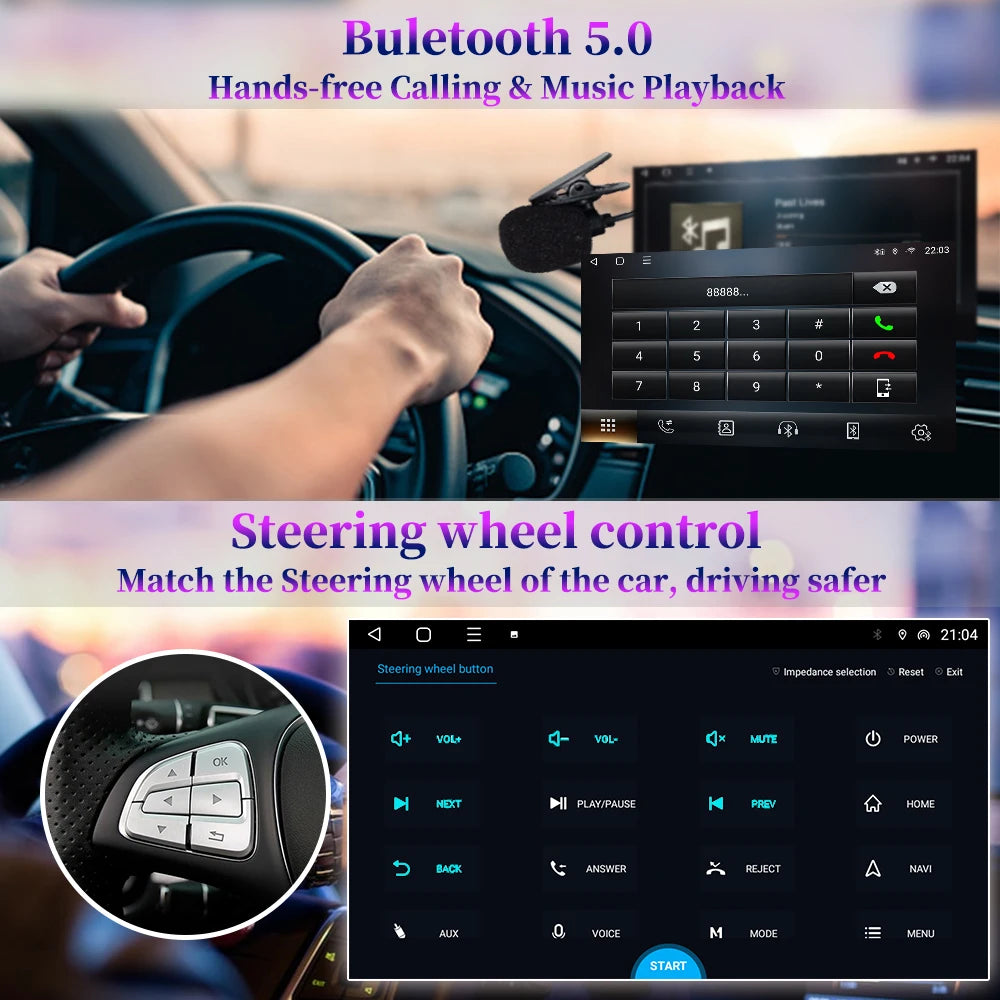 Car Stereo Carplay Android Auto Wireless 8 Core For Subaru Forester 4 SJ XV WRX 2012-2018 Audio DSP FM AM Multimedia Player Auto