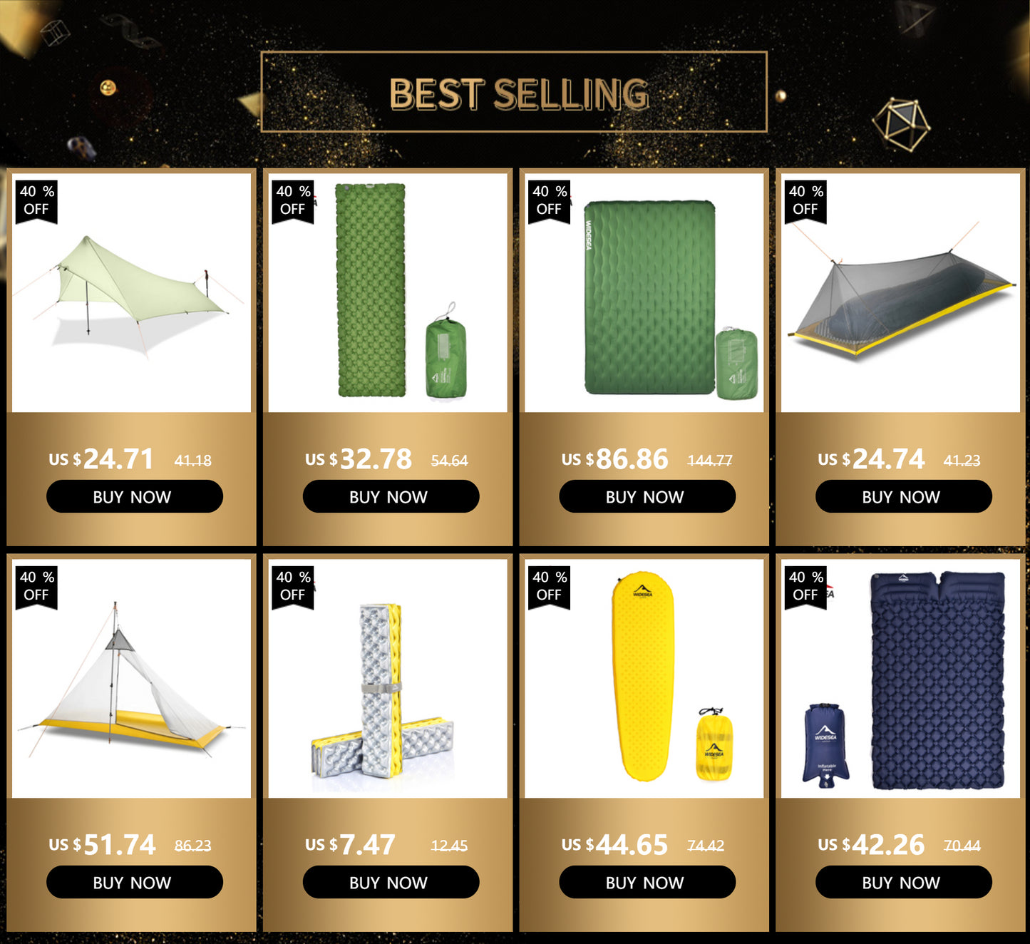 Widesea Camping Inflatable Mattress In Tent Folding Camp Bed  Sleeping Pad Picnic Blanket Travel Air Mat Camping Equipment