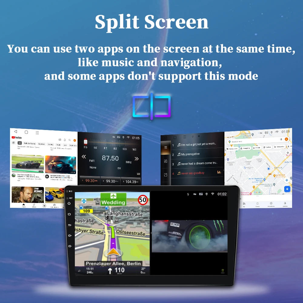 Car Stereo Carplay Android Auto Wireless 8 Core For Subaru Forester 4 SJ XV WRX 2012-2018 Audio DSP FM AM Multimedia Player Auto
