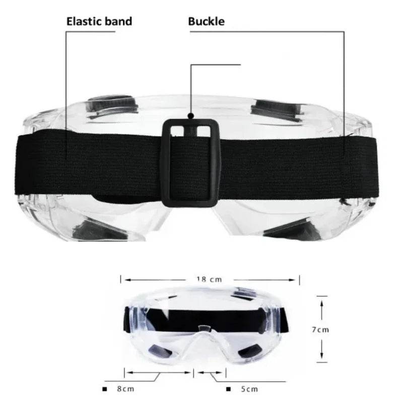 6200 Dust Gas Mask Filters Suit Industrial Half Face Painting Spraying Respirator with Protective Fog-proof Glasses Safety Work