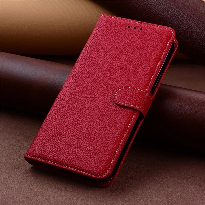 A55 5G Case For Coque Samsung Galaxy A55 Case A556B A556E Leather Wallet Flip Case For Samsung Galaxy A55 5G Phone Case Fundas