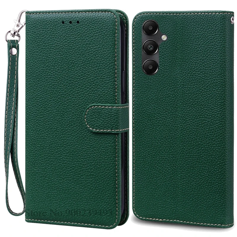 A55 5G Case For Coque Samsung Galaxy A55 Case A556B A556E Leather Wallet Flip Case For Samsung Galaxy A55 5G Phone Case Fundas