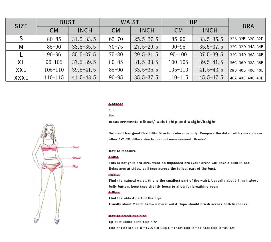 Print Swimwear Women High Waist Bikini Ruffle Swimsuit