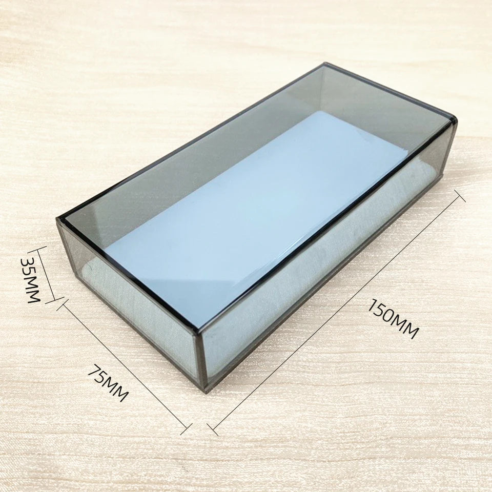 Eyelash Extensions Acrylic Lash Holder Eyelashes Pallet Storage Box Large Eye Lash Tile Dust-proof Cover Beauty Makeup Tools
