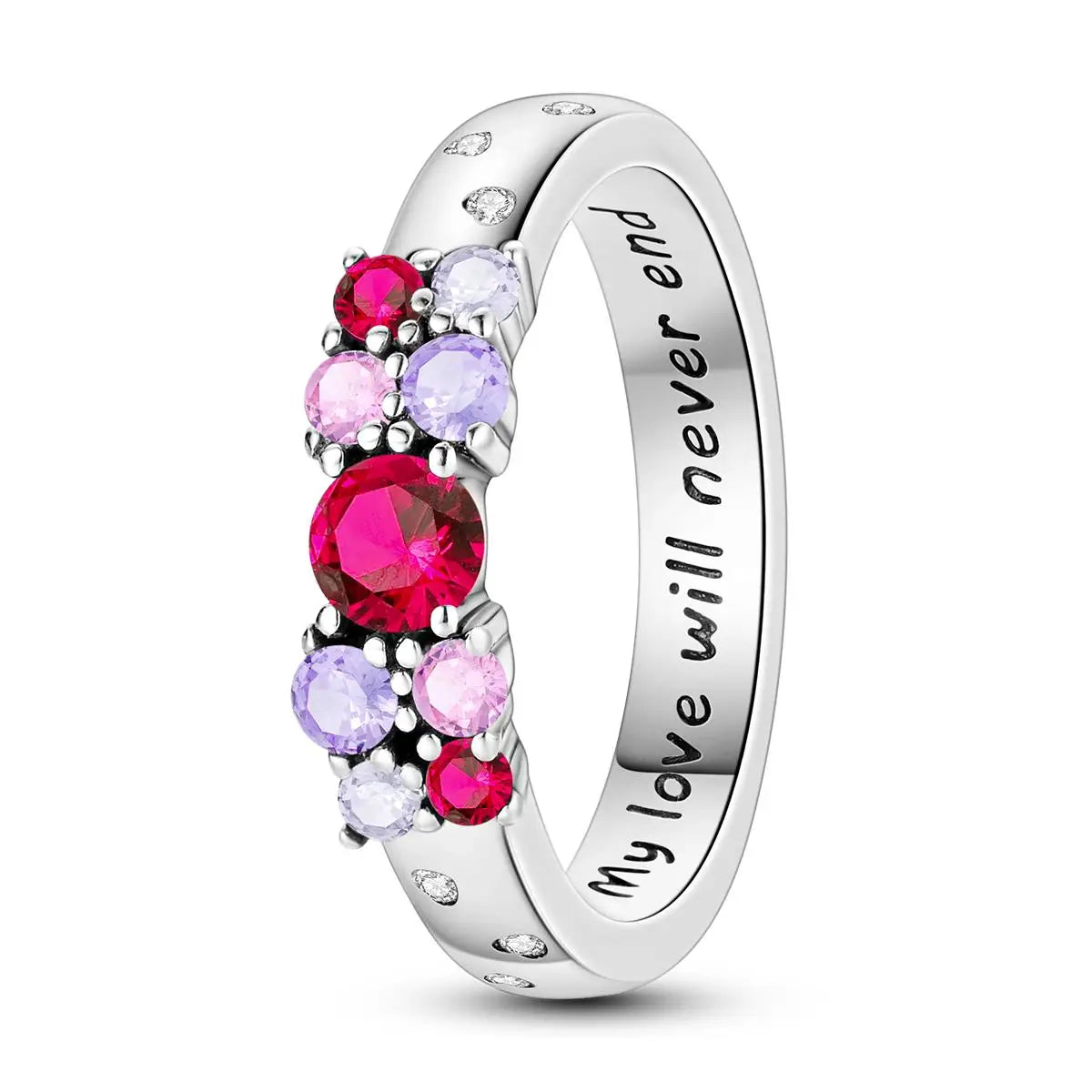 925 Silver Ring Firefly Heat Sar Original Finger Ring  For Woman Jewelry Anniversary Gift