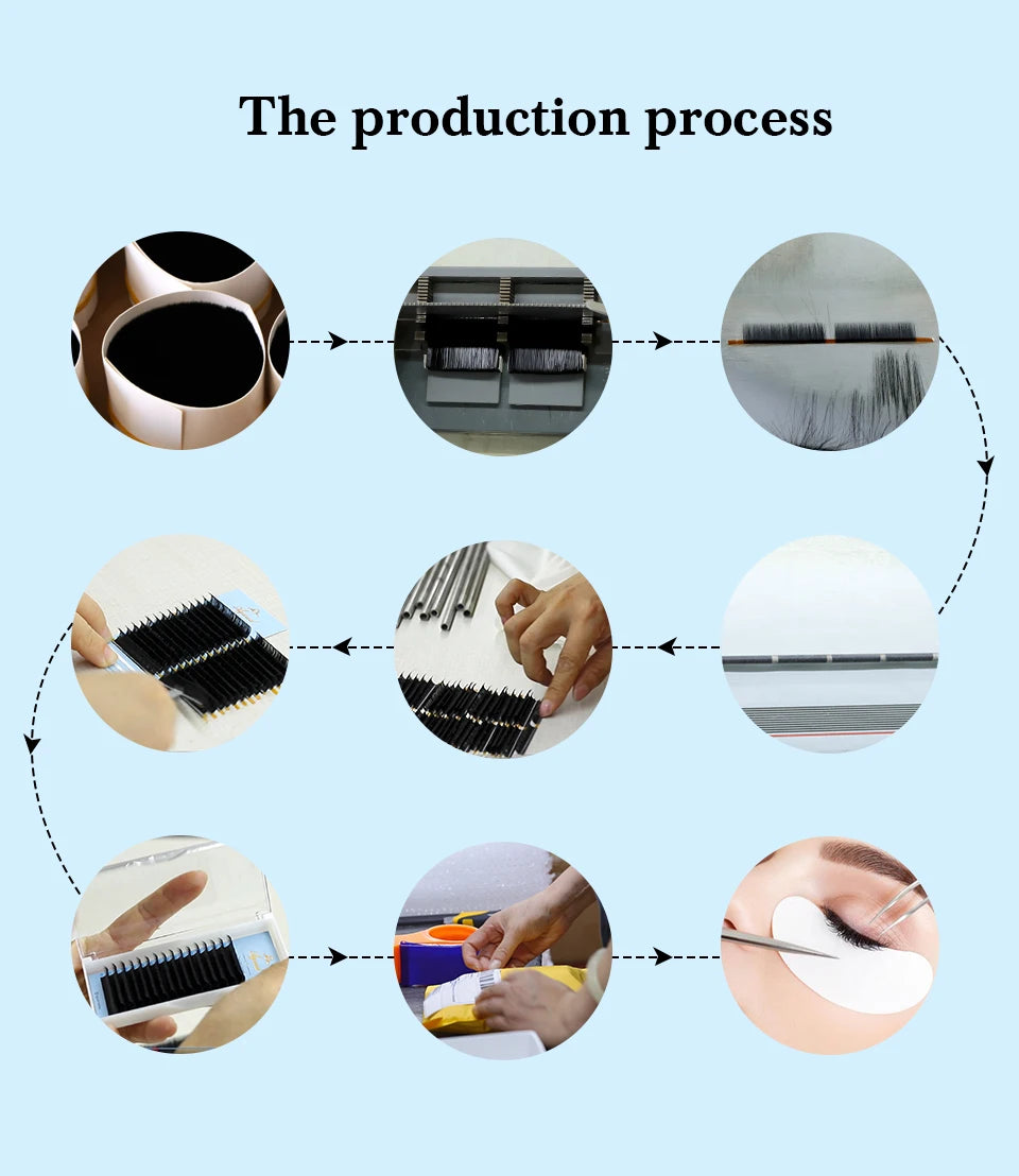 Eyelash Extensions Acrylic Lash Holder Eyelashes Pallet Storage Box Large Eye Lash Tile Dust-proof Cover Beauty Makeup Tools