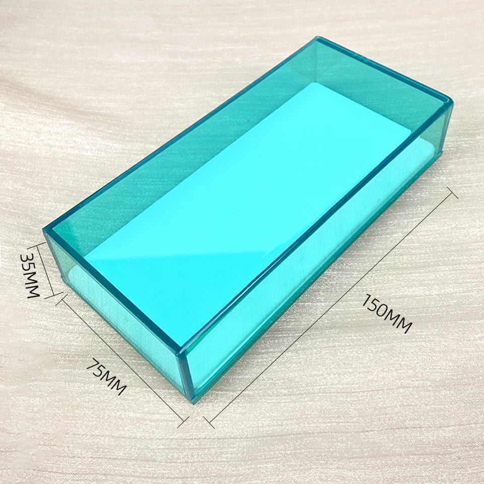 Eyelash Extensions Acrylic Lash Holder Eyelashes Pallet Storage Box Large Eye Lash Tile Dust-proof Cover Beauty Makeup Tools