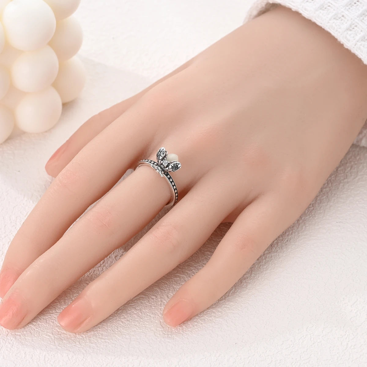 925 Silver Ring Firefly Heat Sar Original Finger Ring  For Woman Jewelry Anniversary Gift