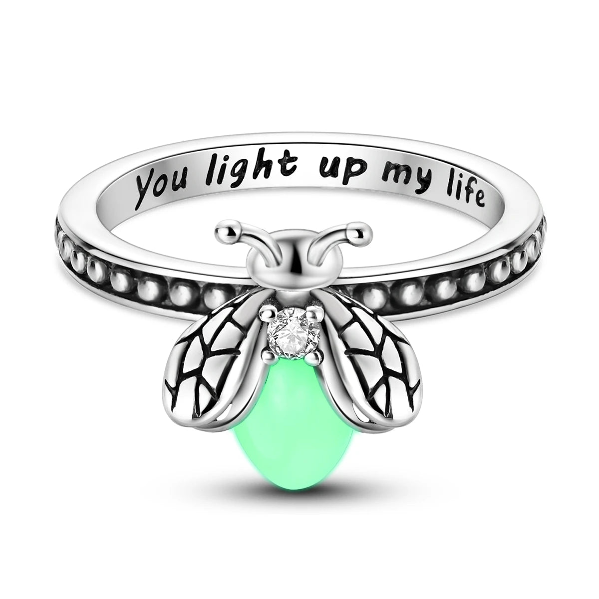 925 Silver Ring Firefly Heat Sar Original Finger Ring  For Woman Jewelry Anniversary Gift