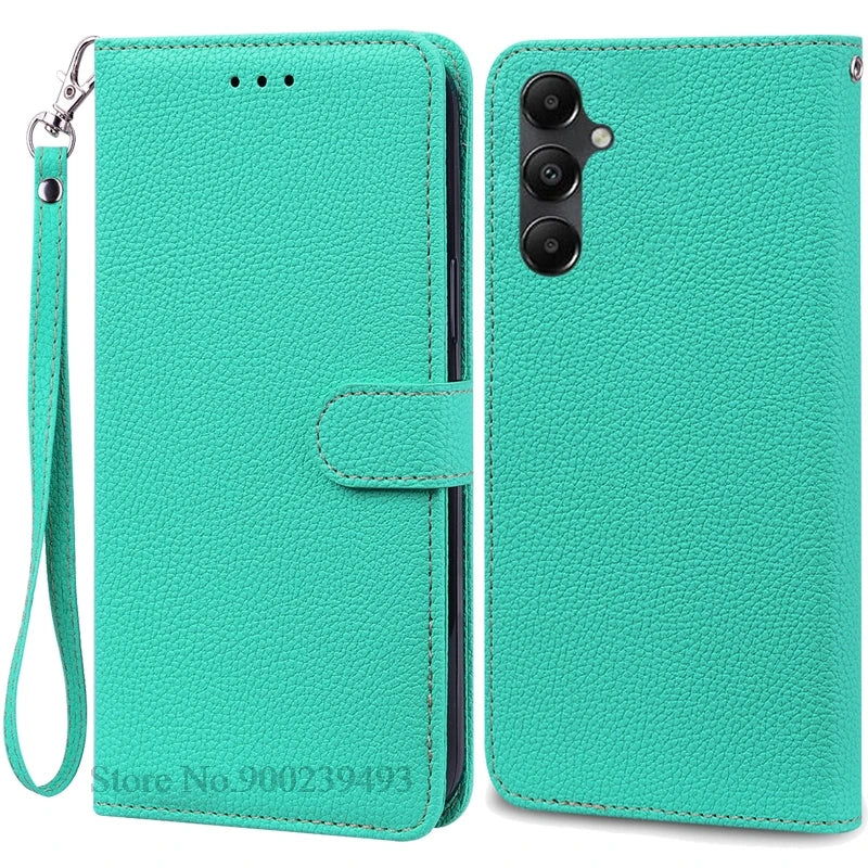 A55 5G Case For Coque Samsung Galaxy A55 Case A556B A556E Leather Wallet Flip Case For Samsung Galaxy A55 5G Phone Case Fundas