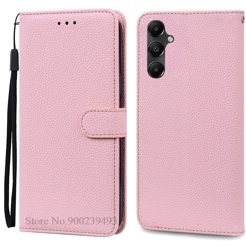 A55 5G Case For Coque Samsung Galaxy A55 Case A556B A556E Leather Wallet Flip Case For Samsung Galaxy A55 5G Phone Case Fundas