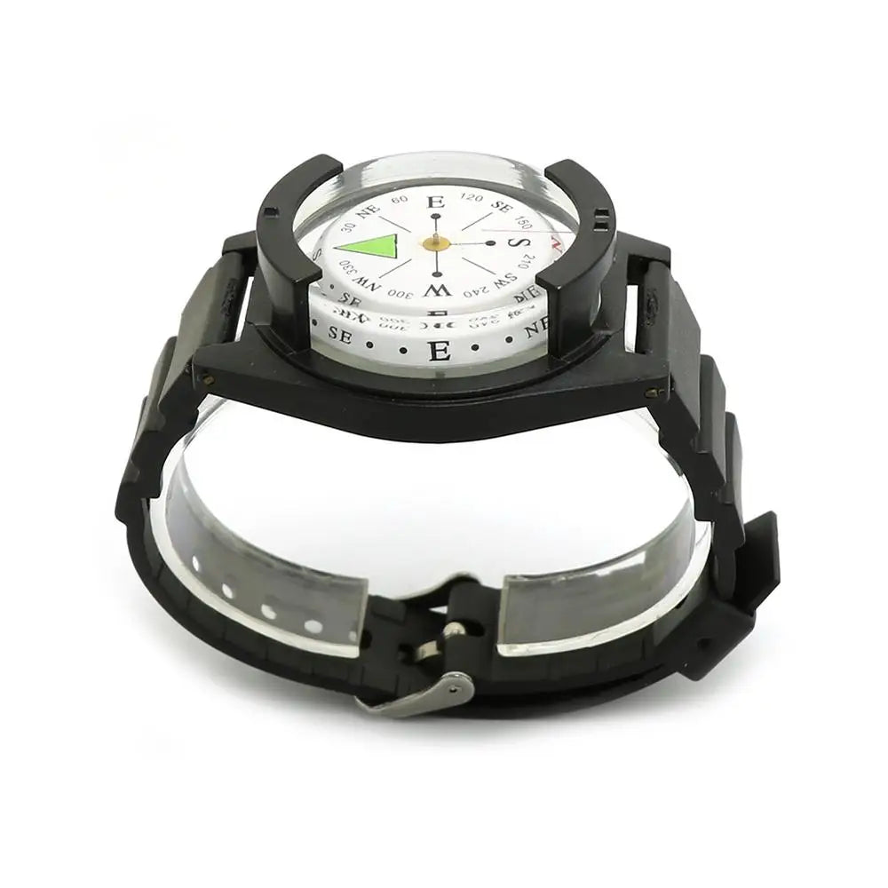 Waterproof Wrist Compass for Outdoor Hiking Camping Diving High Precision Professional Wrist Diving Compass 50 M/164FT