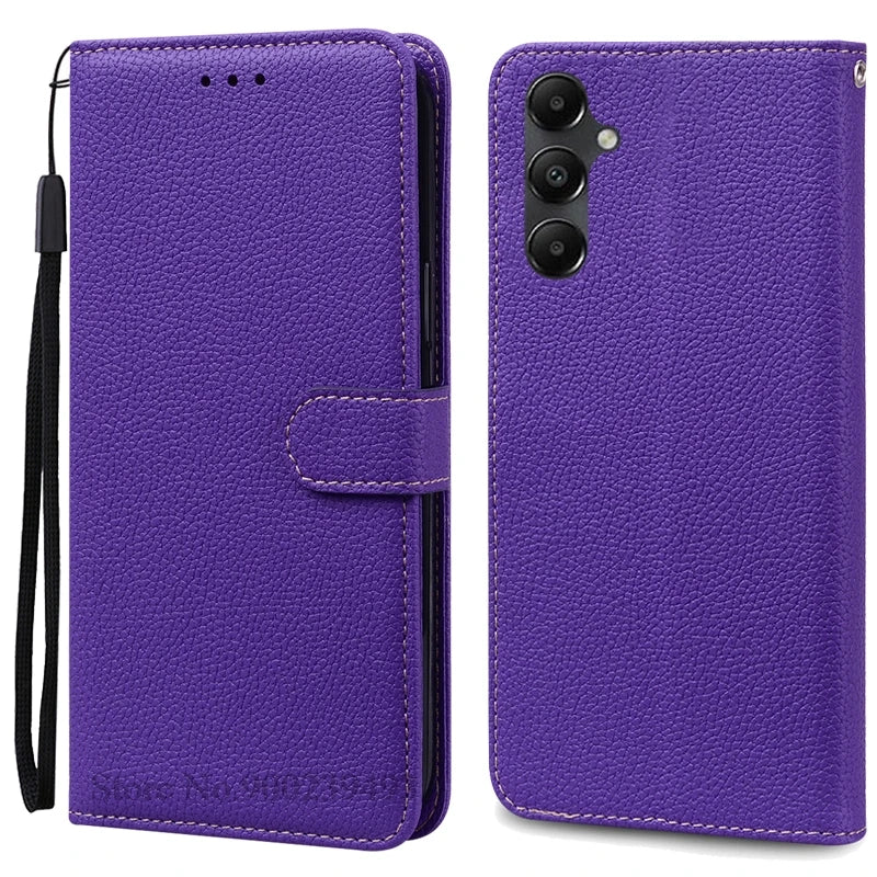A55 5G Case For Coque Samsung Galaxy A55 Case A556B A556E Leather Wallet Flip Case For Samsung Galaxy A55 5G Phone Case Fundas