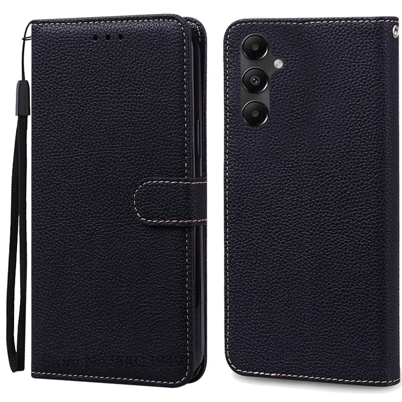 A55 5G Case For Coque Samsung Galaxy A55 Case A556B A556E Leather Wallet Flip Case For Samsung Galaxy A55 5G Phone Case Fundas