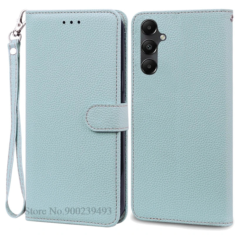 A55 5G Case For Coque Samsung Galaxy A55 Case A556B A556E Leather Wallet Flip Case For Samsung Galaxy A55 5G Phone Case Fundas