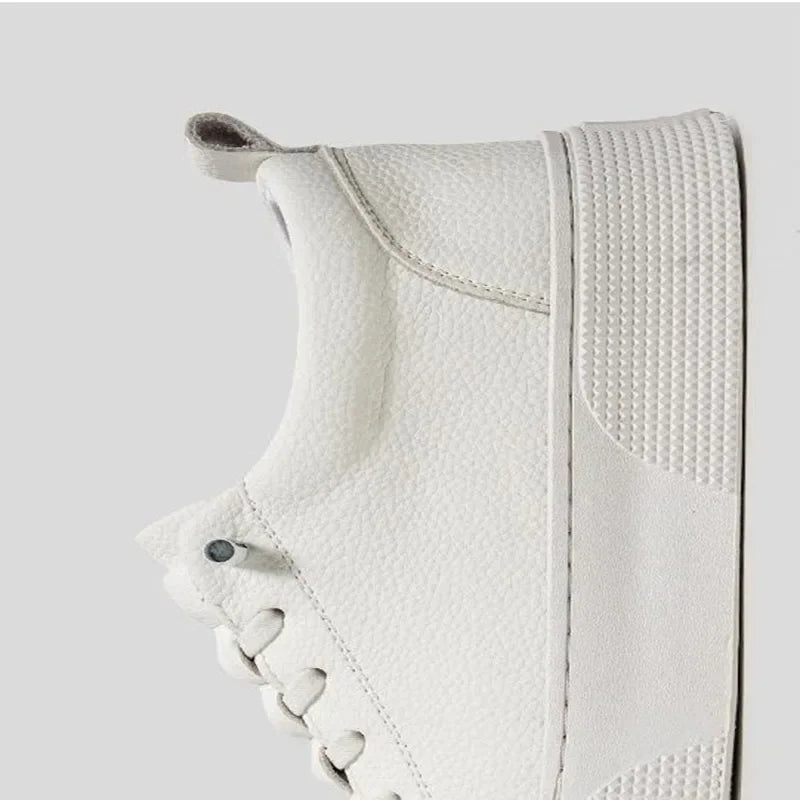 White Sneakers for Men  Fashion Casual Lace Up Round Toe Flat mens Running Sport Shoes Zapatillas Deportivas Hombre 2025