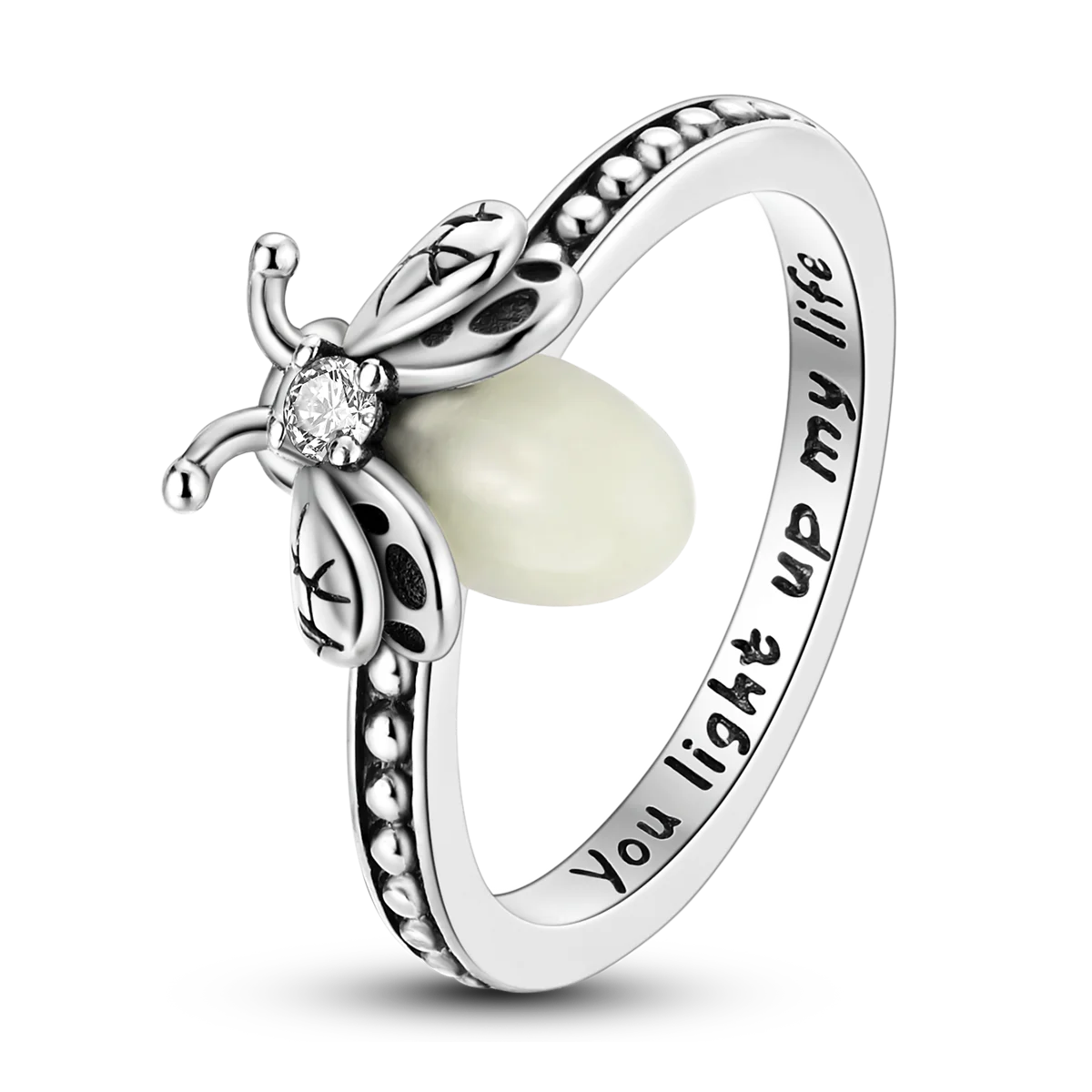 925 Silver Ring Firefly Heat Sar Original Finger Ring  For Woman Jewelry Anniversary Gift
