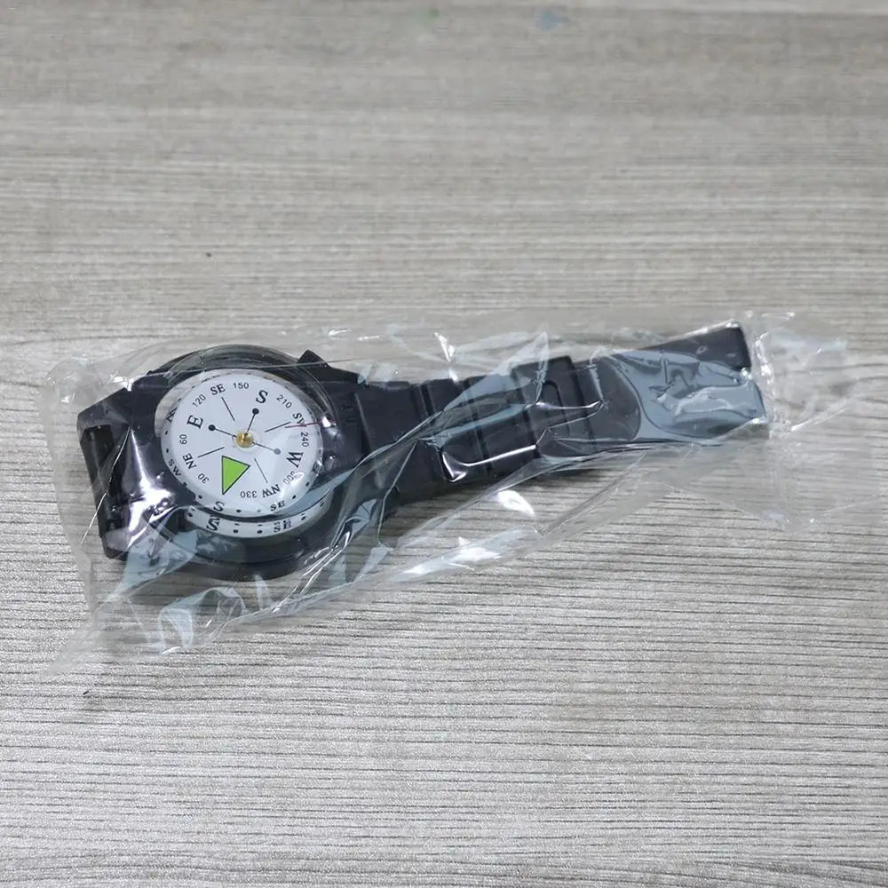 Waterproof Wrist Compass for Outdoor Hiking Camping Diving High Precision Professional Wrist Diving Compass 50 M/164FT