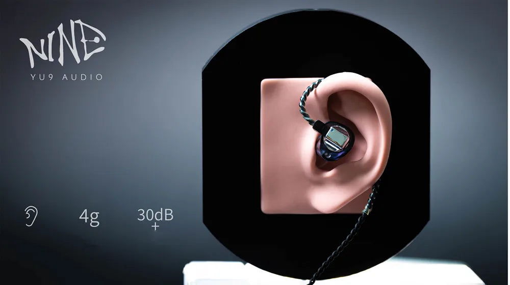 YU9 Audio U-554 U-556 In Ear Balanced Armature In-ear HiFi Monitor Earphone PK ER4B/S/P/XR/554 Detachable 2Pin 0.78mm