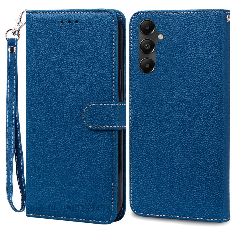 A55 5G Case For Coque Samsung Galaxy A55 Case A556B A556E Leather Wallet Flip Case For Samsung Galaxy A55 5G Phone Case Fundas